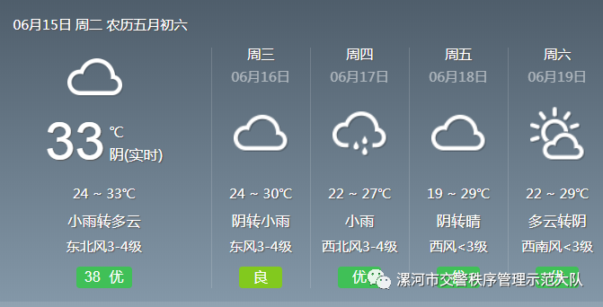 平安地镇最新天气预报通知